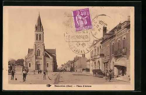AK Sancoins, Place d`Armes
