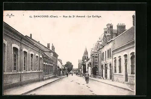 AK Sancoins, Rue de St-Amand - Le College