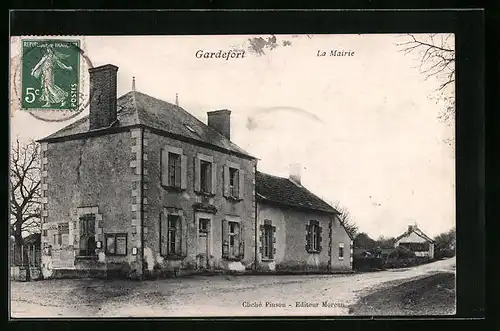 AK Gardefort, La Mairie