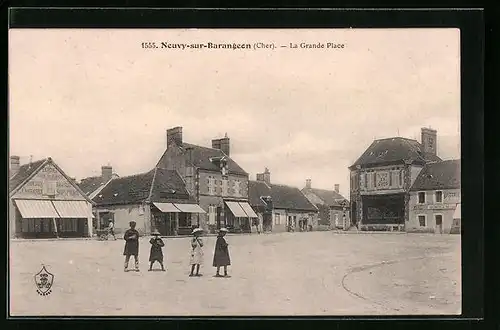 AK Neuvy-sur-Barangeon, La Grande Place