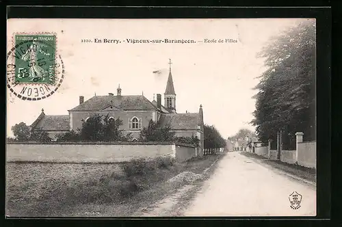 AK Vignoux-sur-Barangeon, Ecole de Filles