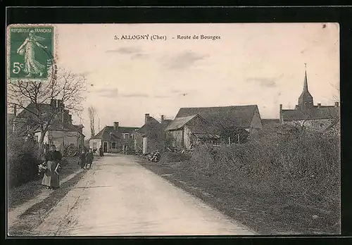 AK Allogny, Route de Bourges