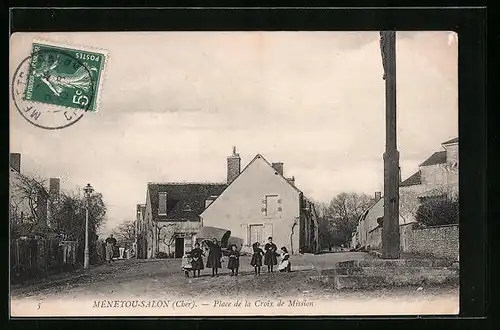 AK Ménetou-Salon, Place de la Croix de Mission