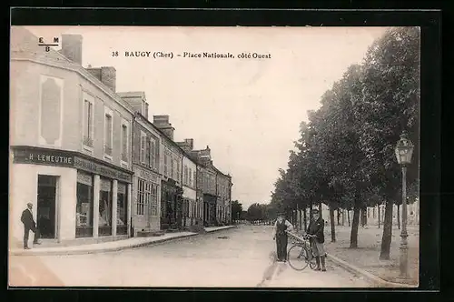 AK Baugy, Place Nationale, cote Ouest