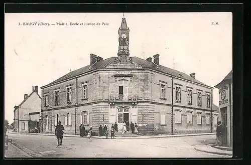 AK Baugy, Mairie, Ecole et Justice de Paux