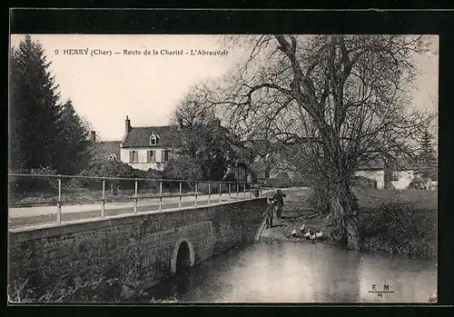 AK Herry, Route de la Charite - L`Abreuvoir