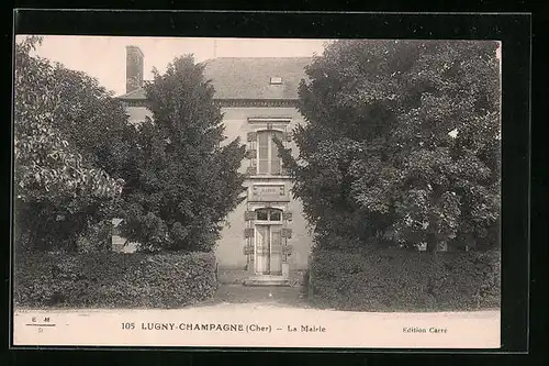 AK Lugny-Champagne, La Mairie