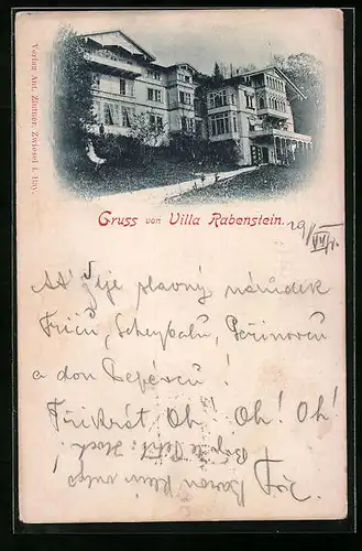AK Zwiesel, Villa Rabenstein
