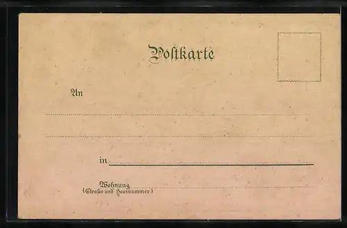 Lithographie Feldberg, Hotel Feldberger Hof. Feldbergsee, Panorama