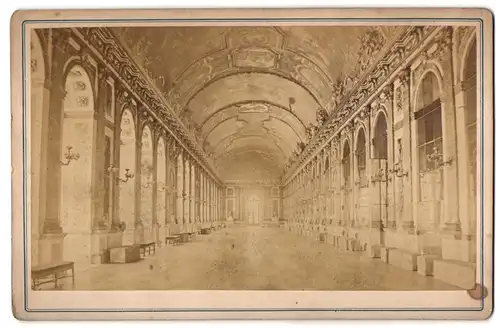 Fotografie unbekannter Fotograf, Ansicht Paris, Galerie des glaces au Château de Versailles