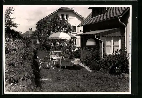 AK Bad Berneck, Hotel-Pension Pöhlmann, Buchwaldweg 12