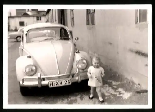 Fotografie Auto VW Käfer, Volkswagen mit Kfz-Kennzeichen Hannover