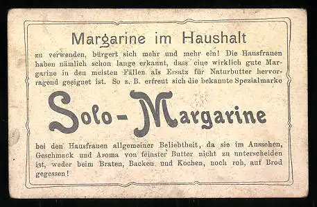 Sammelbild Solo-Margarine, Aus dem Maöverleben, Schützenschwarm bayrischer Infanterie