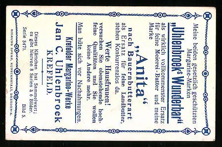 Sammelbild Krefelder Margarine-Werke Jan C. Uhlenbroek, Die Post in Norwegen