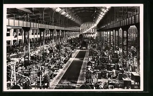 AK Leipzig, Technische Messe, Halle 9, Leipziger Messe