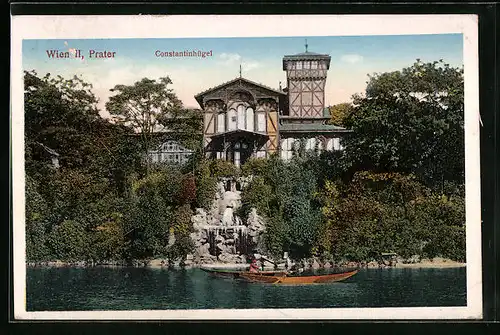 AK Wien, Constantinhügel im Prater