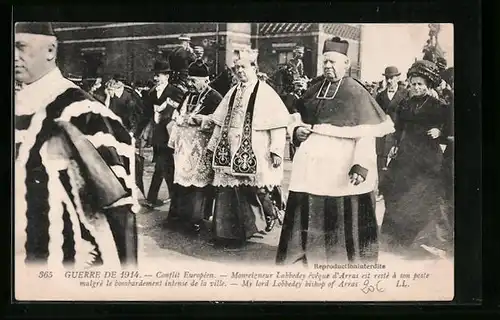 AK Monseigneur Labbedey éveque d`Arras