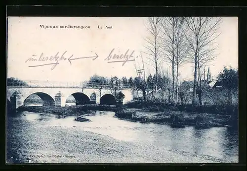 AK Vignoux-sur-Barangeon, Le Pont