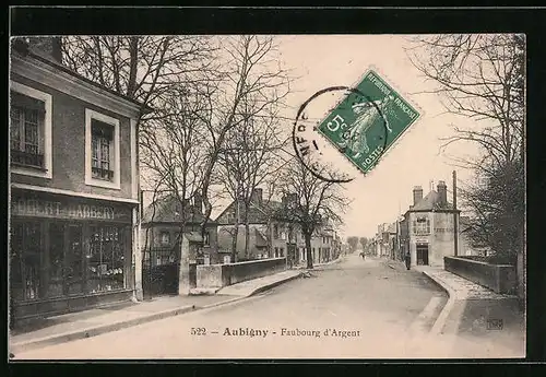AK Aubigny-sur-Nère, Faubourg d `Argent
