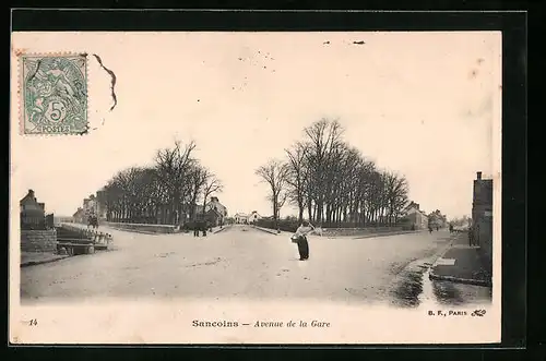 AK Sancoins, Avenue de la Gare