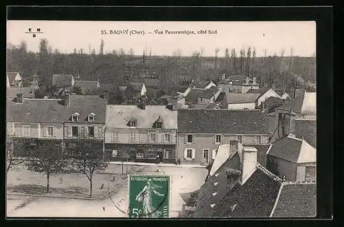 AK Baugy, Vue Panoramique, cote Sud