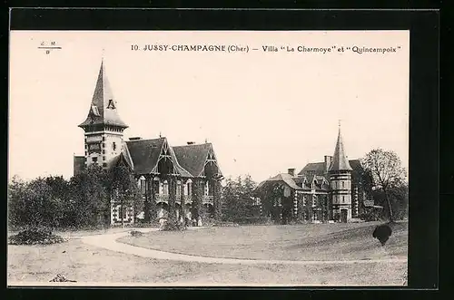 AK Jussy-Champagne, Villa La Charmoye et Quincampoix