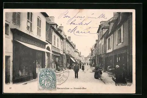 AK Sancoins, Grande Rue