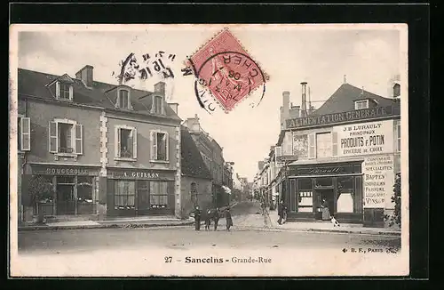 AK Sancoins, Grande Rue