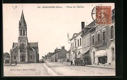 AK Sancoins, Place de l`Eglise