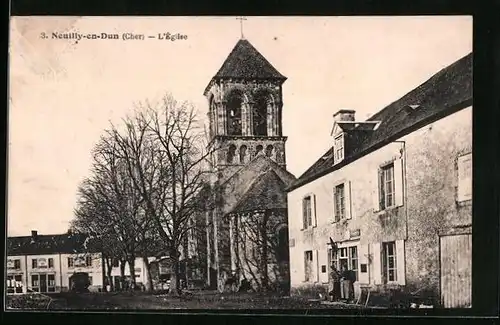 AK Neuilly-en-Dun, l`Eglise