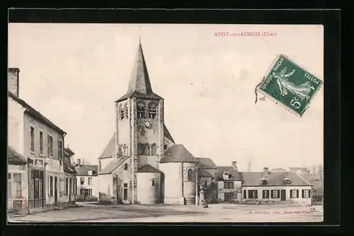 AK Augy-sur-Aubois, l`Eglise
