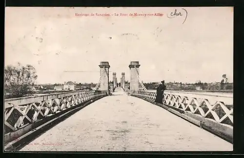 AK Mornay-sur-Allier, le Pont