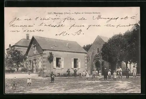 AK Mornay, Eglise et Groupe Scolaire