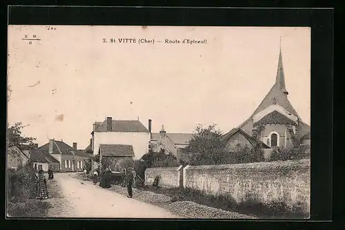 AK St-Vitte, Route d`Epineuil