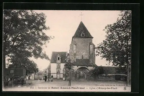 AK Ainay-le-Vieil, L`Eglise