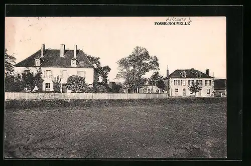 AK Fosse-Nouvelle, Partie mit Häusern