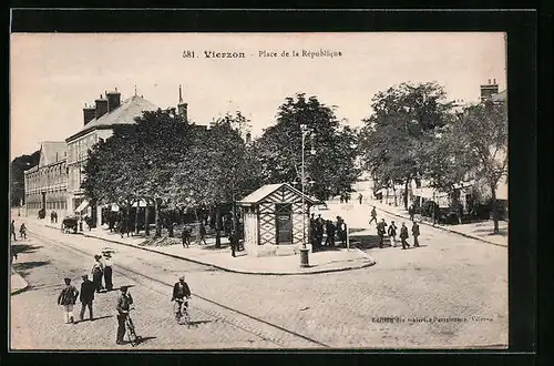 AK Vierzon, Place de la Republique