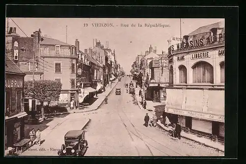 AK Vierzon, Rue de la Republique