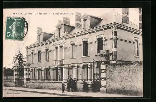 AK St-Amand, Groupe scolaire - Route de Charenton