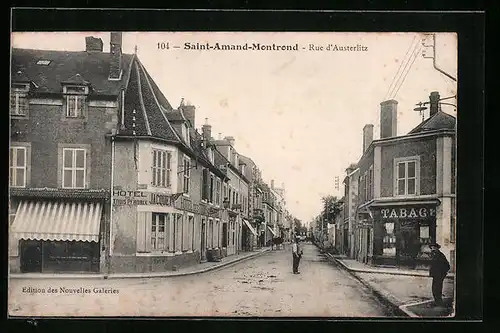 AK St-Amand-Montrond, Rue d`Austerlitz