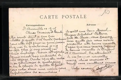 AK St-Amand-Montrond, Rue d`Austerlitz