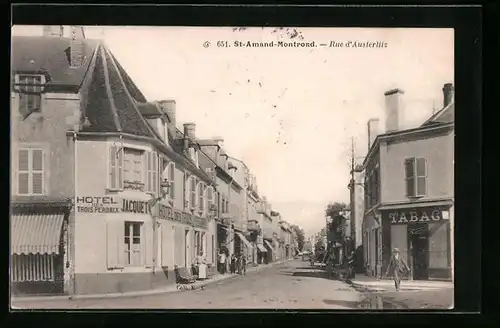 AK St-Amand-Montrond, Rue d`Austerlitz