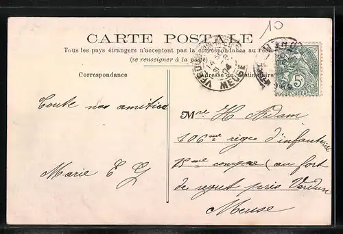 AK Morognes, Place d`Eglise