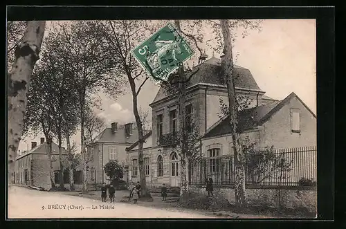 AK Brécy, la Mairie