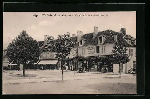 AK St-Amand, Un coin de la Place du Marche