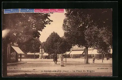 AK St-Amand, la Place du Marche
