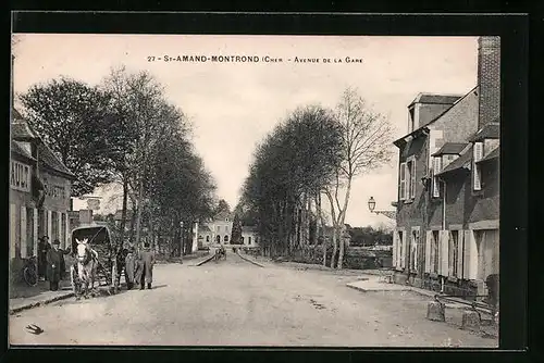 AK St-Amand-Montrond, Avenue de la Gare