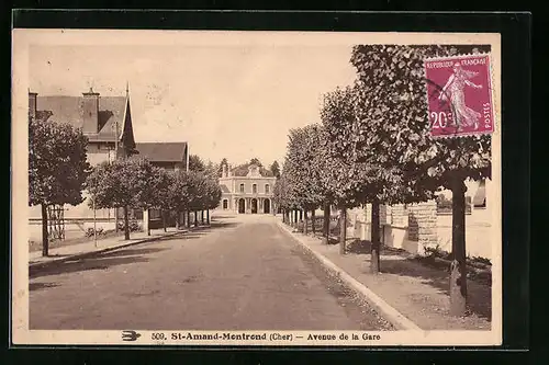 AK St-Amand-Montrond, Avenue de la Gare