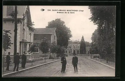 AK St-Amand-Montrond, Avenue de la Gare