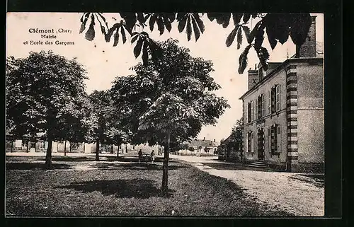 AK Clémont, Mairie et Ecole des Garcons